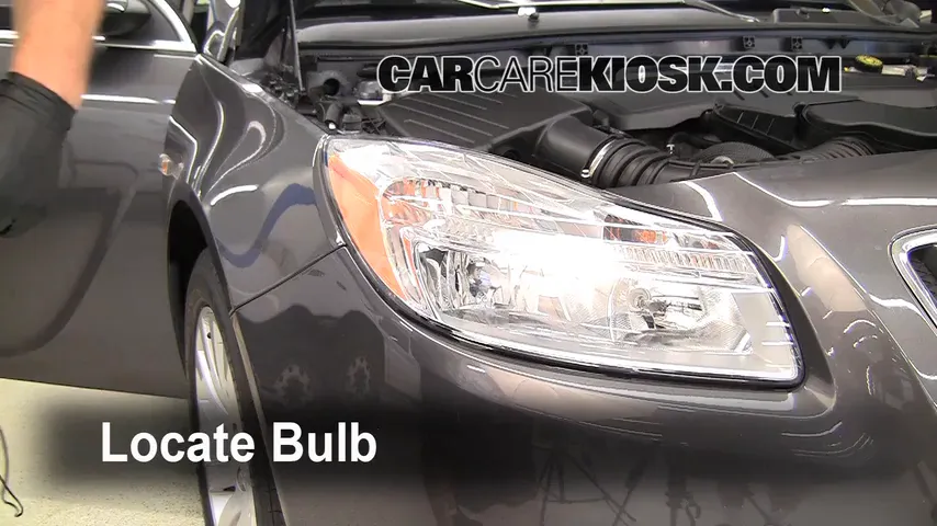 2011 Buick Regal CXL 2.4L 4 Cyl. Éclairage Feu de jour (remplacer l'ampoule)